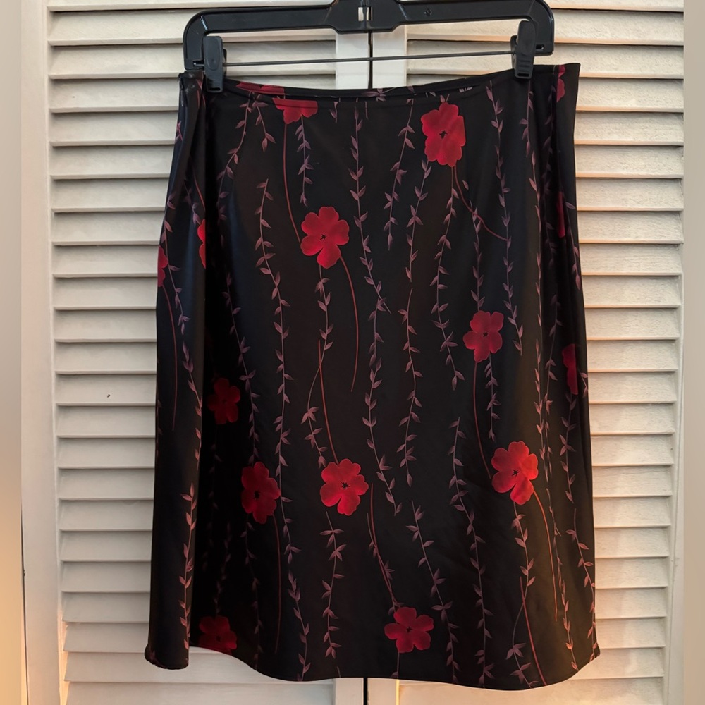 Loft black women’s skirt 12p